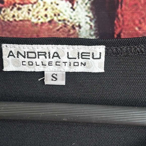 ANDRIA LIEU collection black tank top size small - Picture 3 of 9